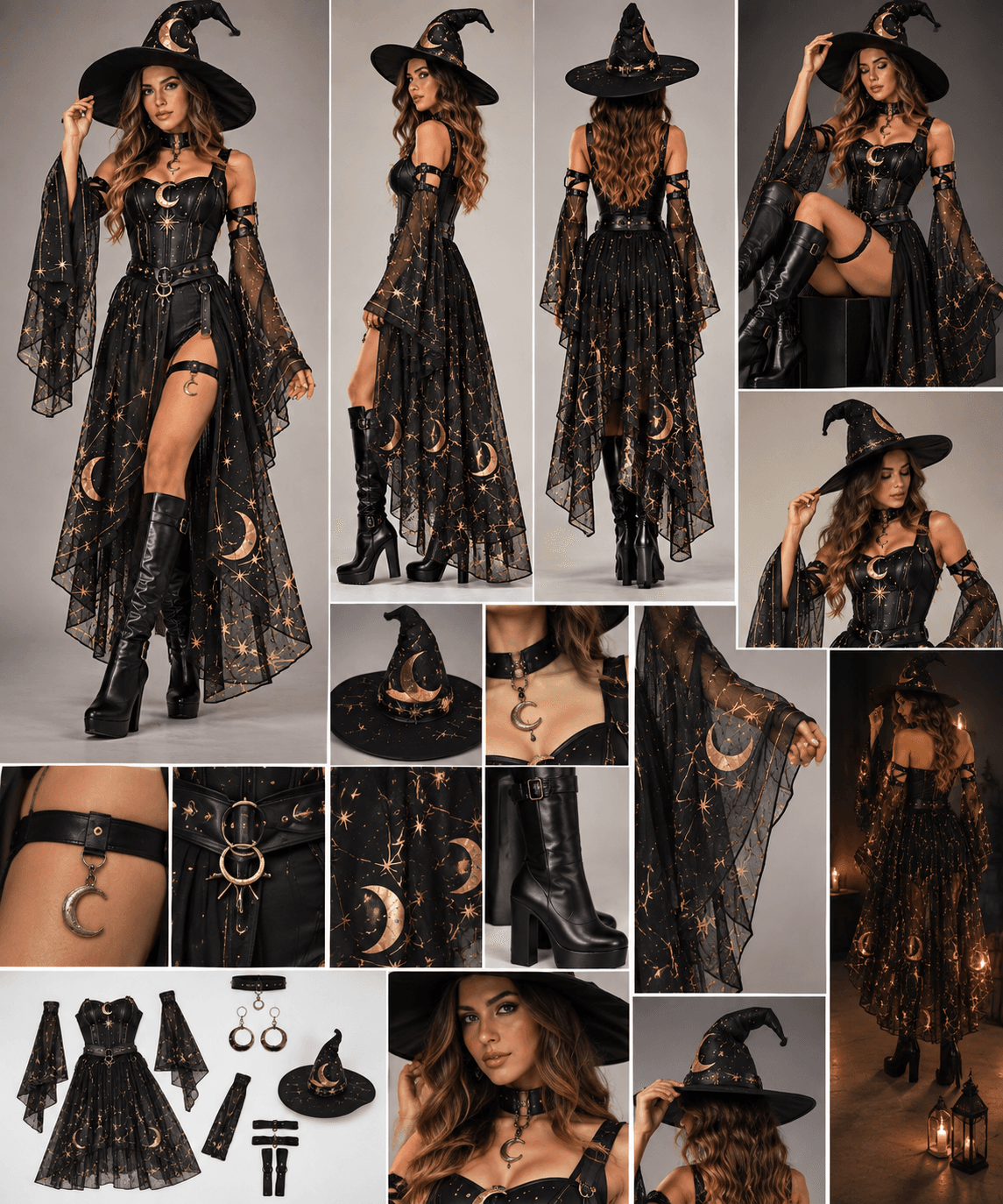Celestial Midnight Witch Night Illuminations